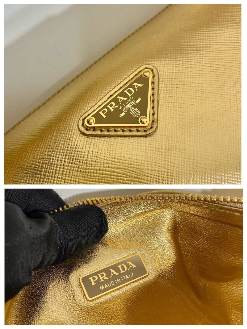 Pra*a triangle pouch